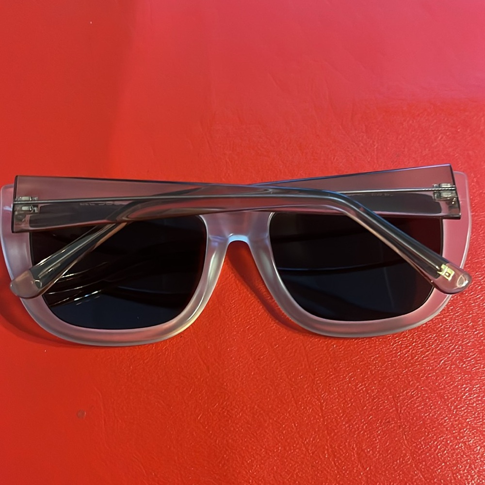 Joe's Jeans Transparent Sunglasses with Black Accents - Picture 2 of 4
